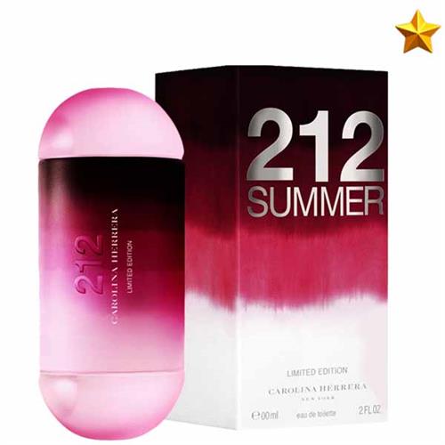 عطر زنانه  کارولینا هررا 212 سامر Carolina Herrera 212 Summer for women